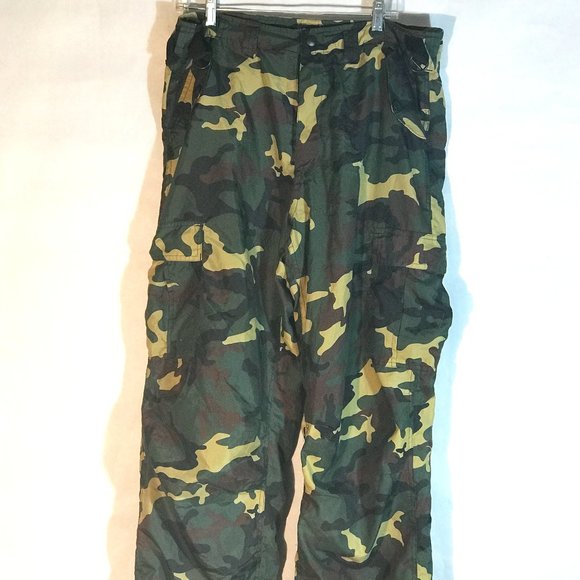 Other - Army Camo Camouflage Fatigue Military Pants  Waist 36